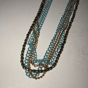 Long layered necklace